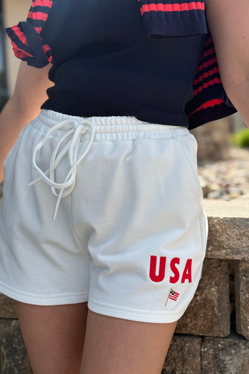 .USA French Terry Shorts