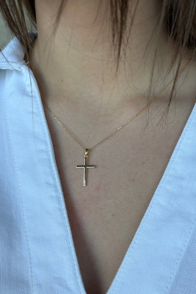 Faith Cross Necklace - RUST & Co.