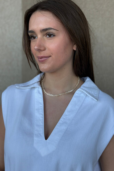 Lux Pavé Chain, 15.5" - RUST & Co.