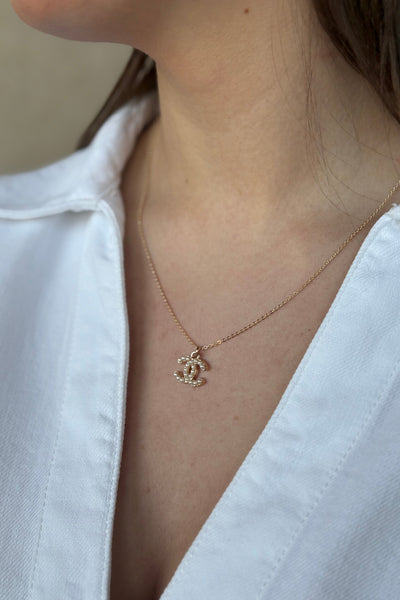 Designer Pearl Charm Necklace - RUST & Co.