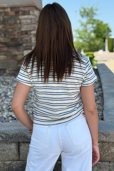 PWT Loop Terry Striped Tee