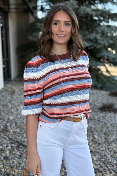 Hayes Organic Cotton Sweater - RUST & Co.