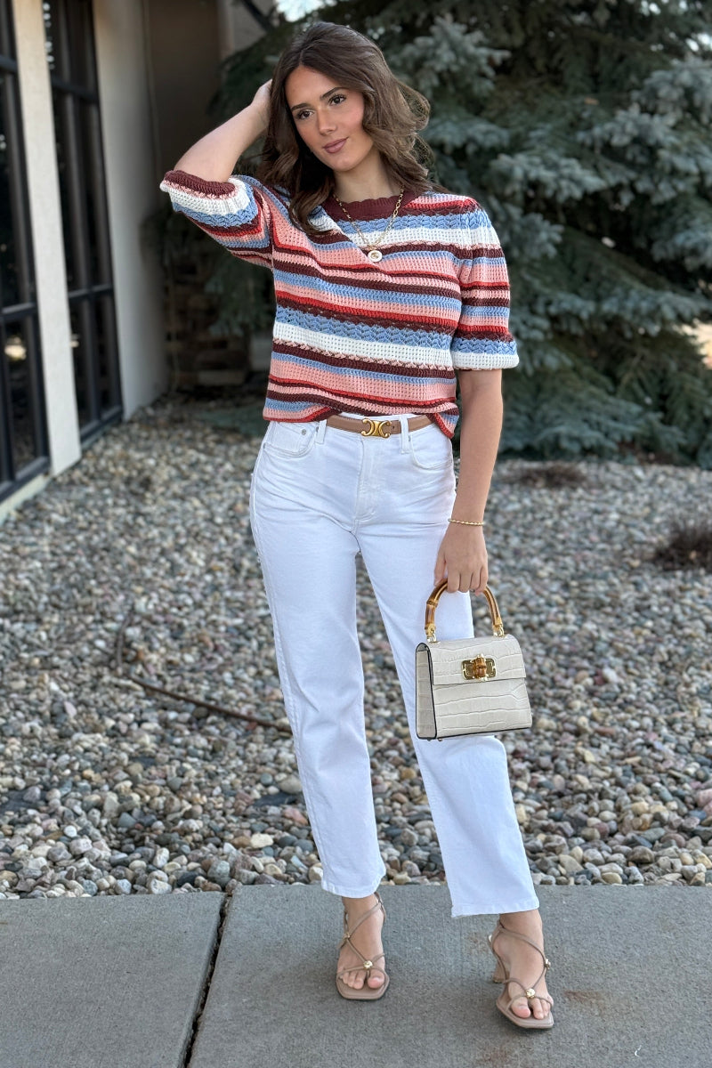 Hayes Organic Cotton Sweater - RUST & Co.