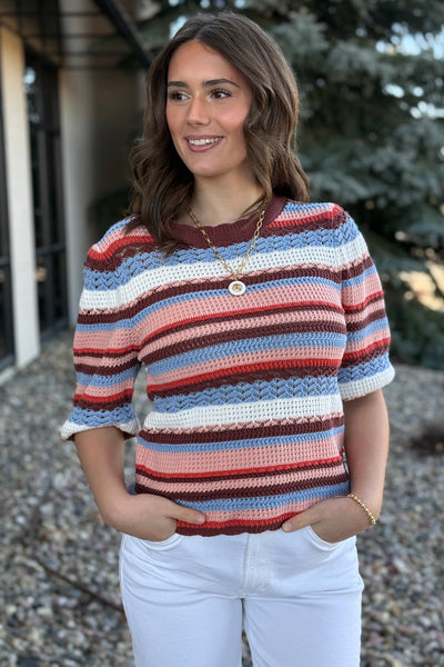 Hayes Organic Cotton Sweater - RUST & Co.