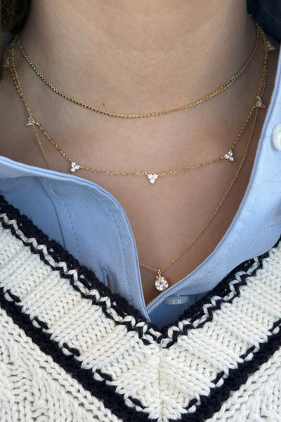 Triple Lux Layered Necklace - RUST & Co.