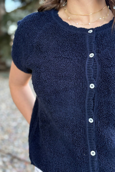 Olivia Button Down Sweater - RUST & Co.