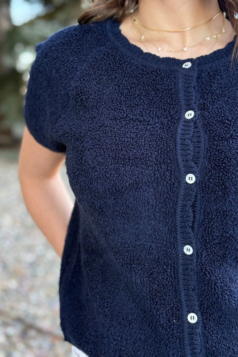 Olivia Button Down Sweater - RUST & Co.