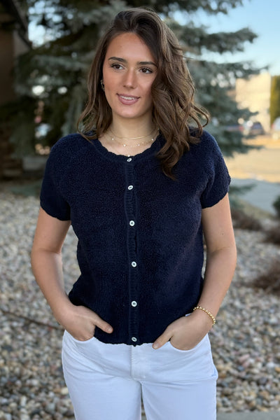 Olivia Button Down Sweater - RUST & Co.