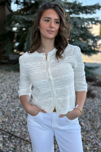 Tessa Organic Cotton Cardigan