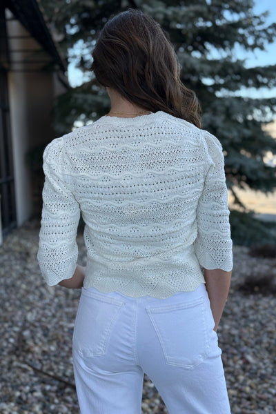 Tessa Organic Cotton Cardigan