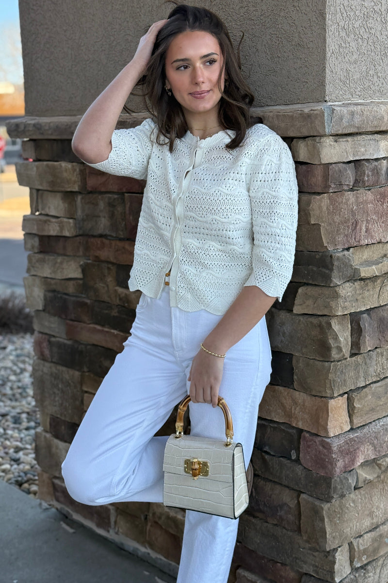 Tessa Organic Cotton Cardigan