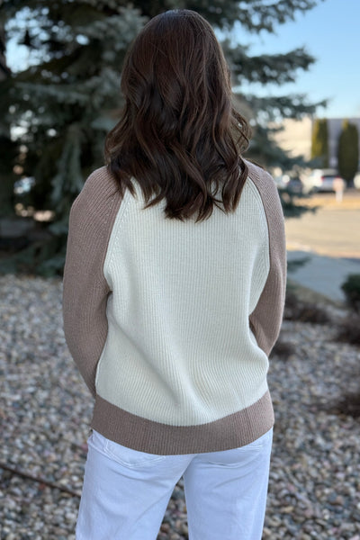 Danica Color Blocked Raglan Cardigan - RUST & Co.