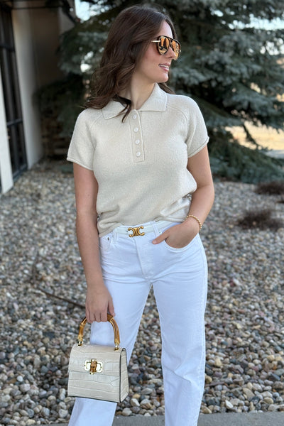 Gina Sweater Polo - RUST & Co.