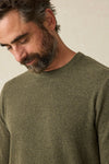 .Faherty Jackson Sweater, Olive