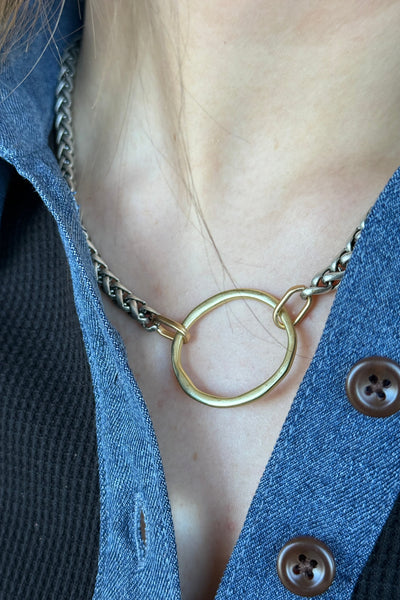 Vesper Two-Tone Necklace