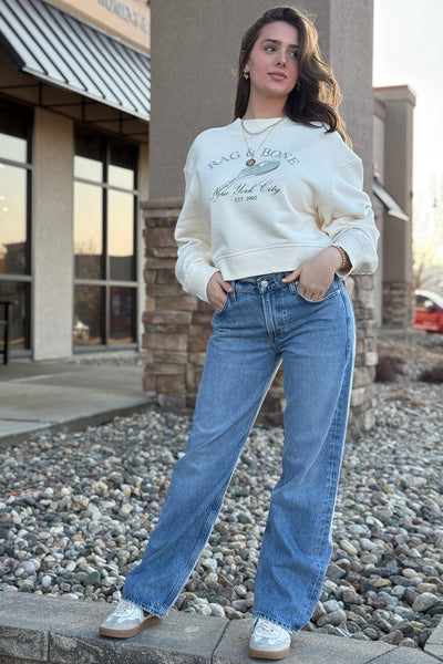 Rag & Bone Raquet Graphic Sweatshirt