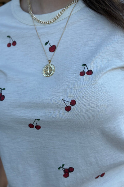 Rag & Bone Cherry Graphic Tee