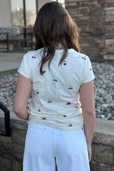 Rag & Bone Cherry Graphic Tee