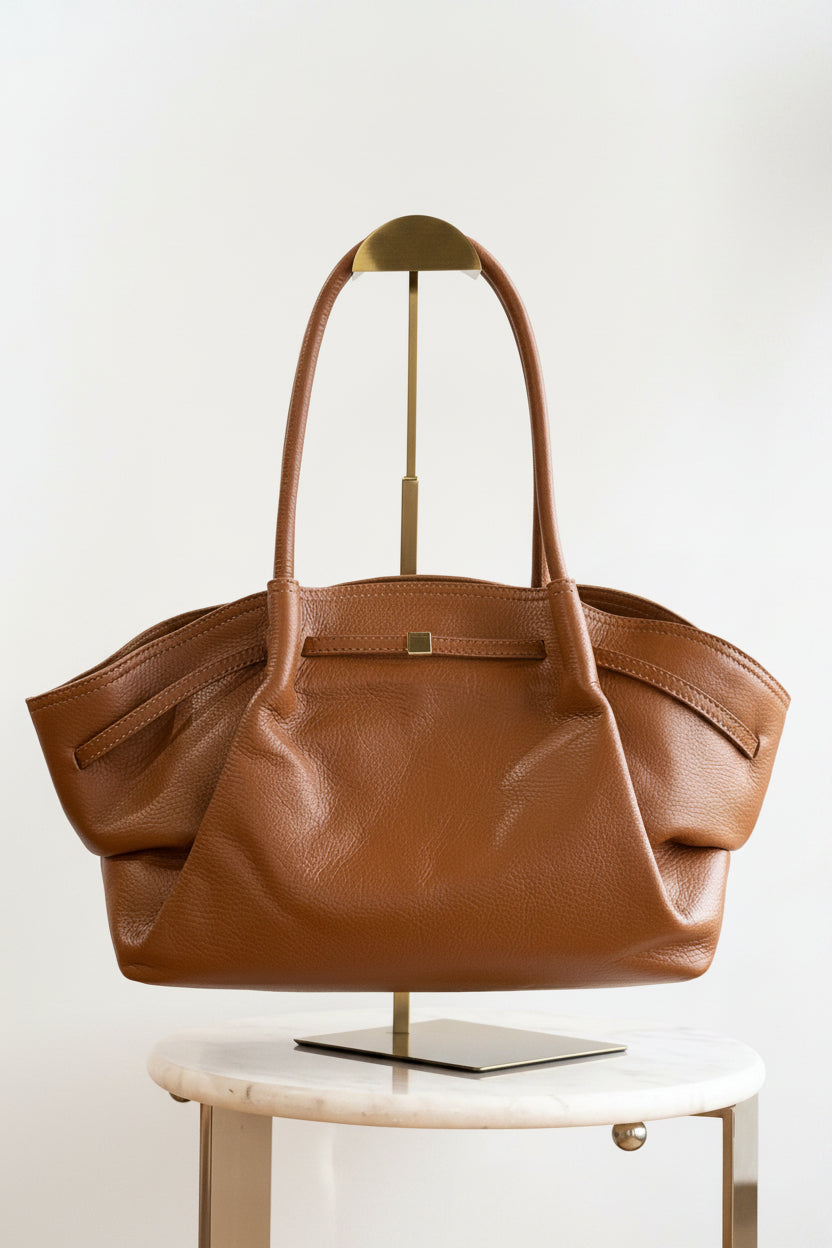 .Carmen Leather Satchel