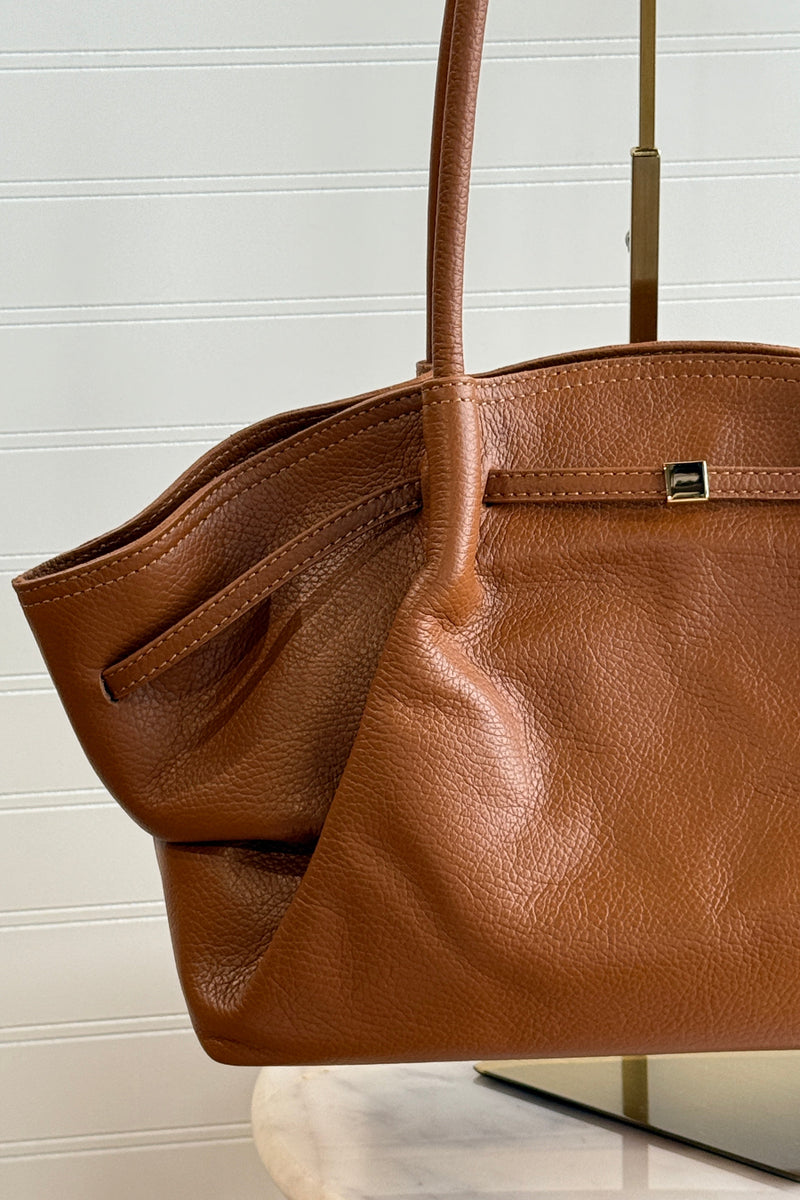 .Carmen Leather Satchel