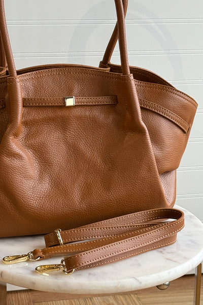 .Carmen Leather Satchel