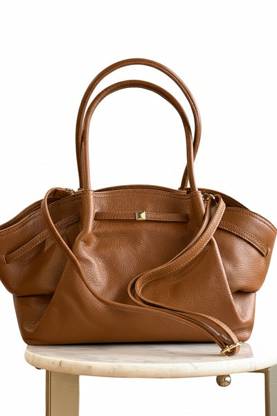 .Carmen Leather Satchel