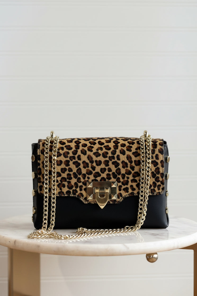 .Miley Leather & Hide Hanbag