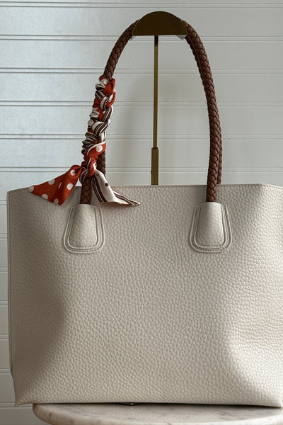 .Handbag Scarf, Paris Dot