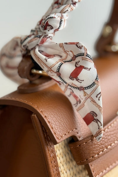 .Handbag Scarf, Stallion Print