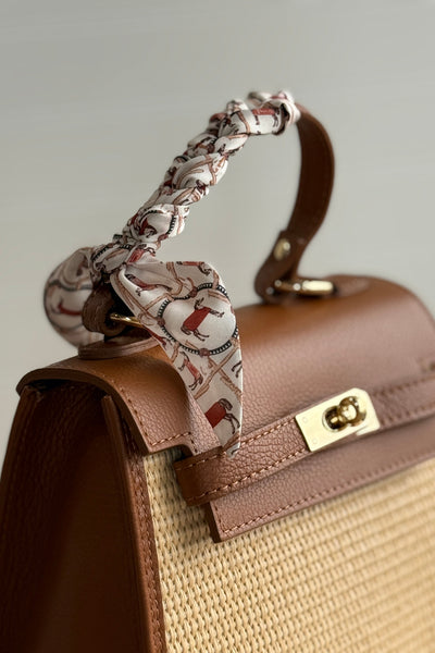 .Handbag Scarf, Stallion Print