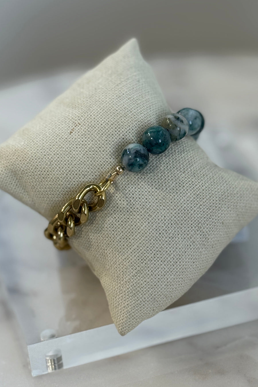 .Remix: Pyrite Jade Bracelet
