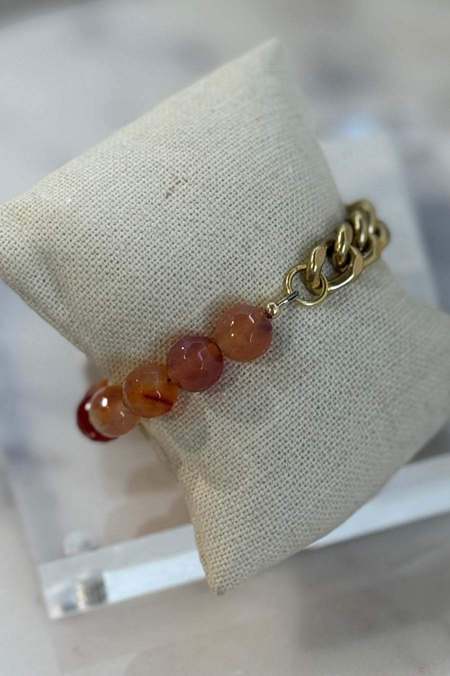 .Remix: Carnelian Bracelet