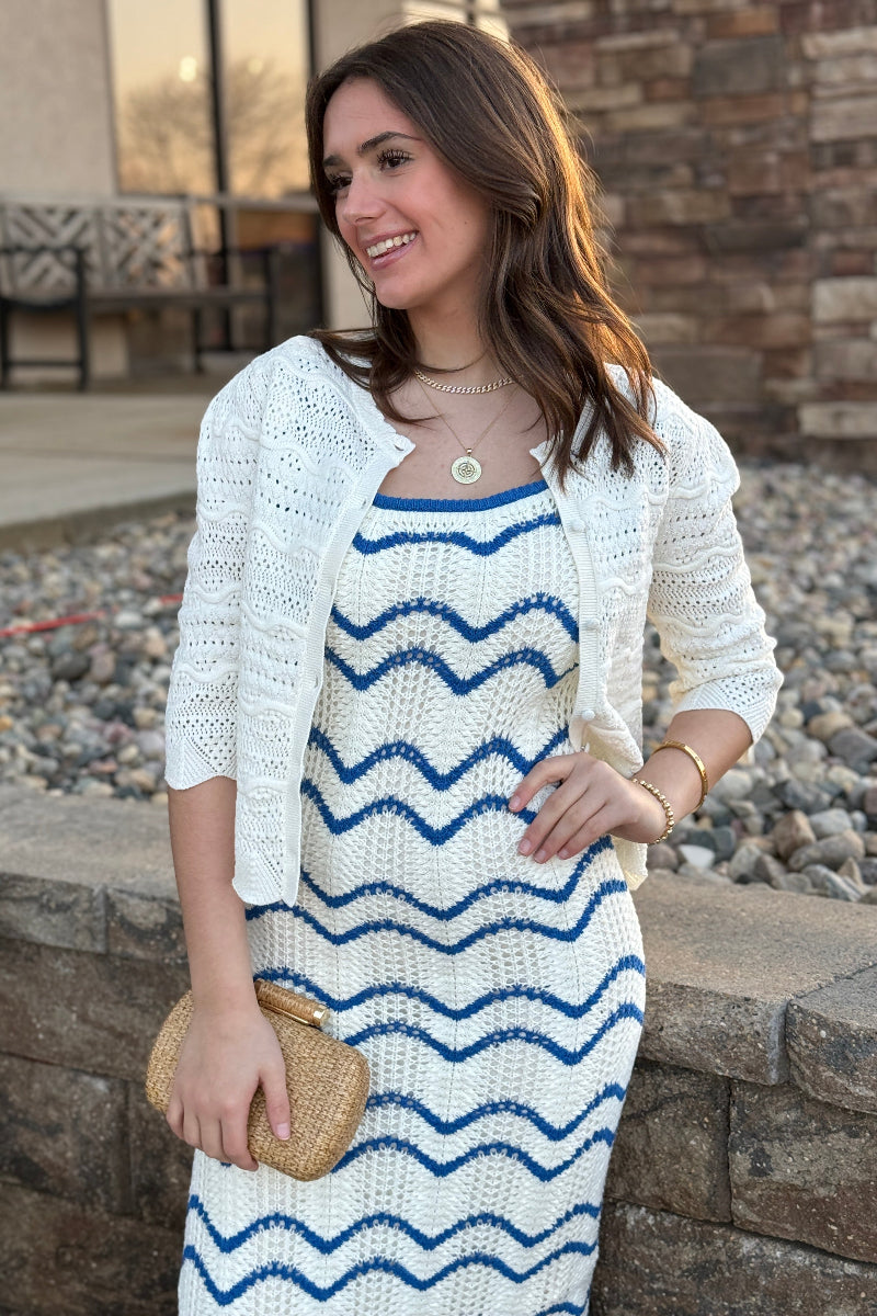 Tessa Organic Cotton Cardigan - RUST & Co.