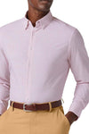 .Mizzen & Main Leeward Dress Shirt, Wine Plus Print