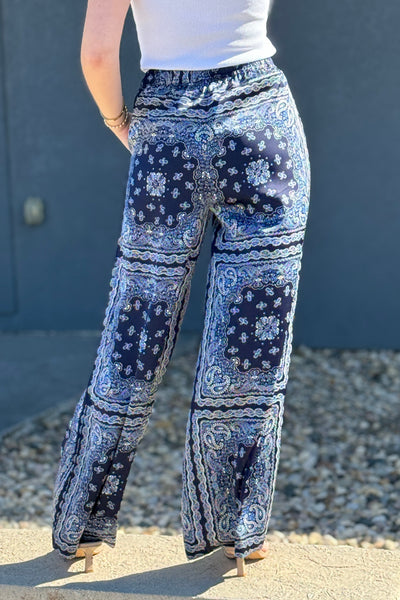 Sierra Bandana Print Pants