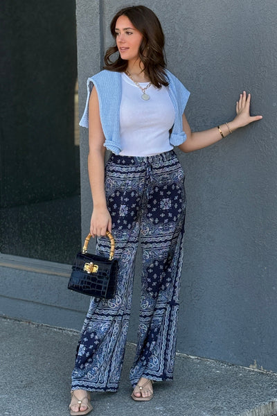 Sierra Bandana Print Pants