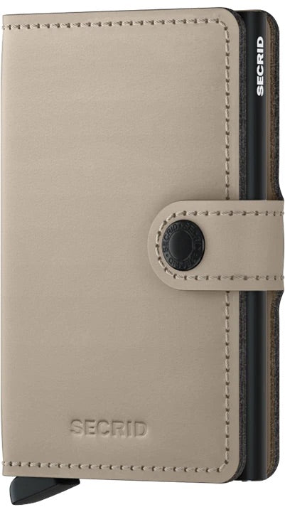Secrid Miniwallet Matte, Desert Sand