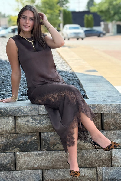 Jolie Lace Trim Top