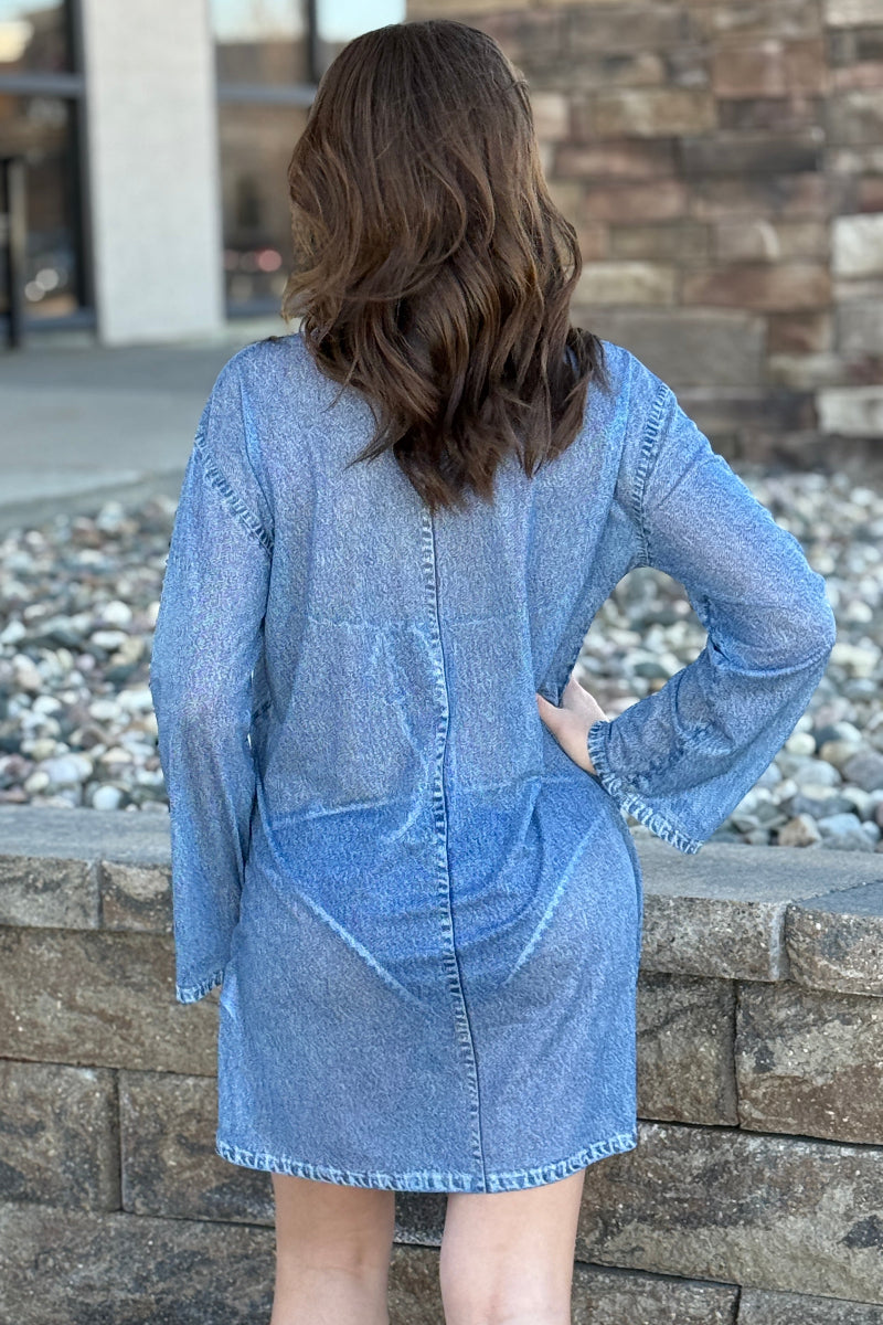 rag & bone denim dress Ultra Featherweight Lisbon Denim Dress