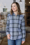 Faherty Legend Sweater Shirt, True North Plaid