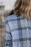 Faherty Legend Sweater Shirt, True North Plaid