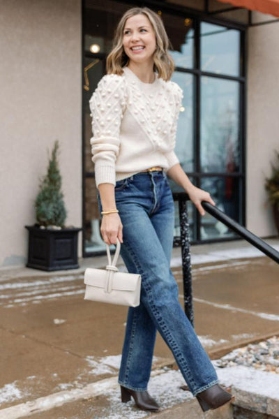 Marcy Pom Sweater