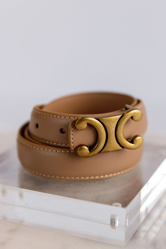 PRE-ORDER March Brigitte Belt, Tan