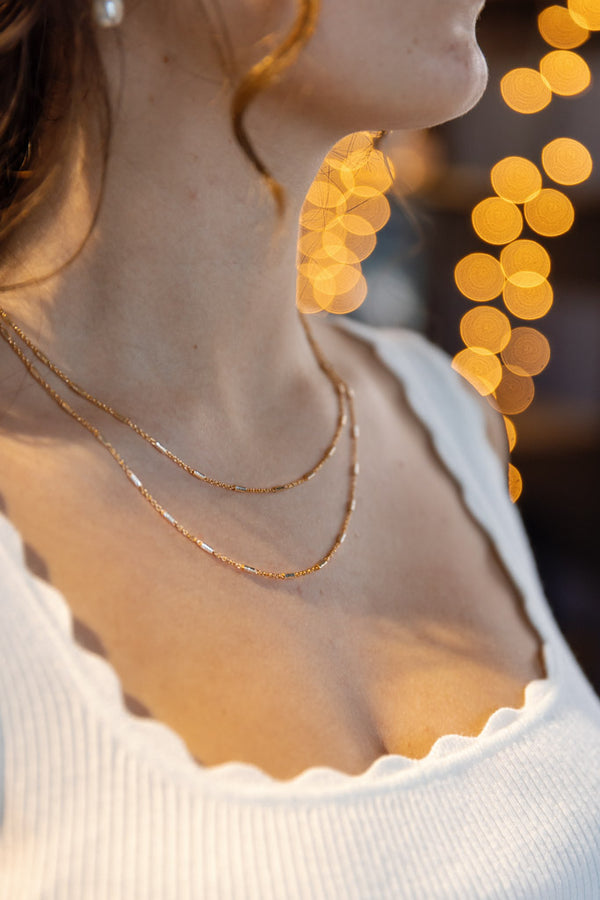ネックレス・ペンダント ROMANTINUER SN142 SHELL LAYER NECKLACE 14K Gold Shell Necklace, Solid Gold Shell Necklace, Sea