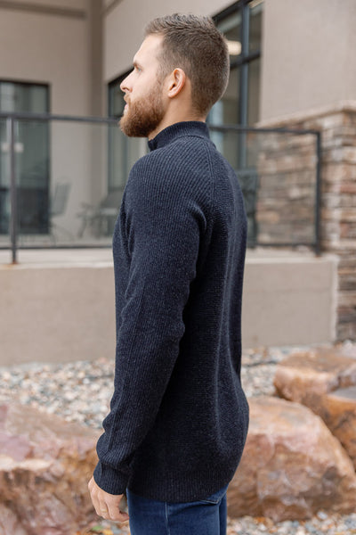 Rails Stark 1/4 Zip Sweater, Cast Iron