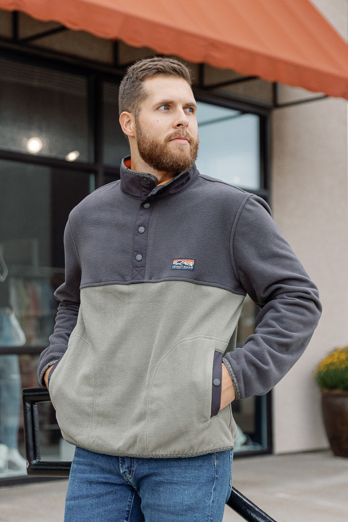 Faherty Low Pile Fleece Pullover - RUST & Co.
