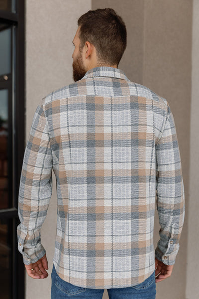 Faherty Legend Sweater Shirt, Western Outpost