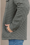 Faherty Epic Quilted Fleece CPO Jacket