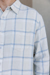 Rails Lennox Shirt, Parchment Sky Melange