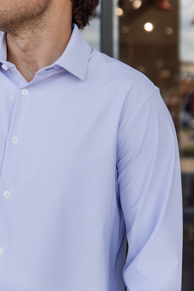 Mizzen & Main Leeward Dress Shirt, Lilac Straton Check